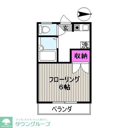 ジュネス元町の物件間取画像